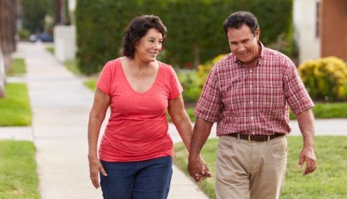 Couple Walking Together